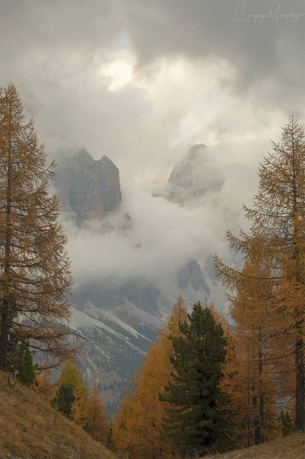 dolomites sunrise, Sergey Merphy