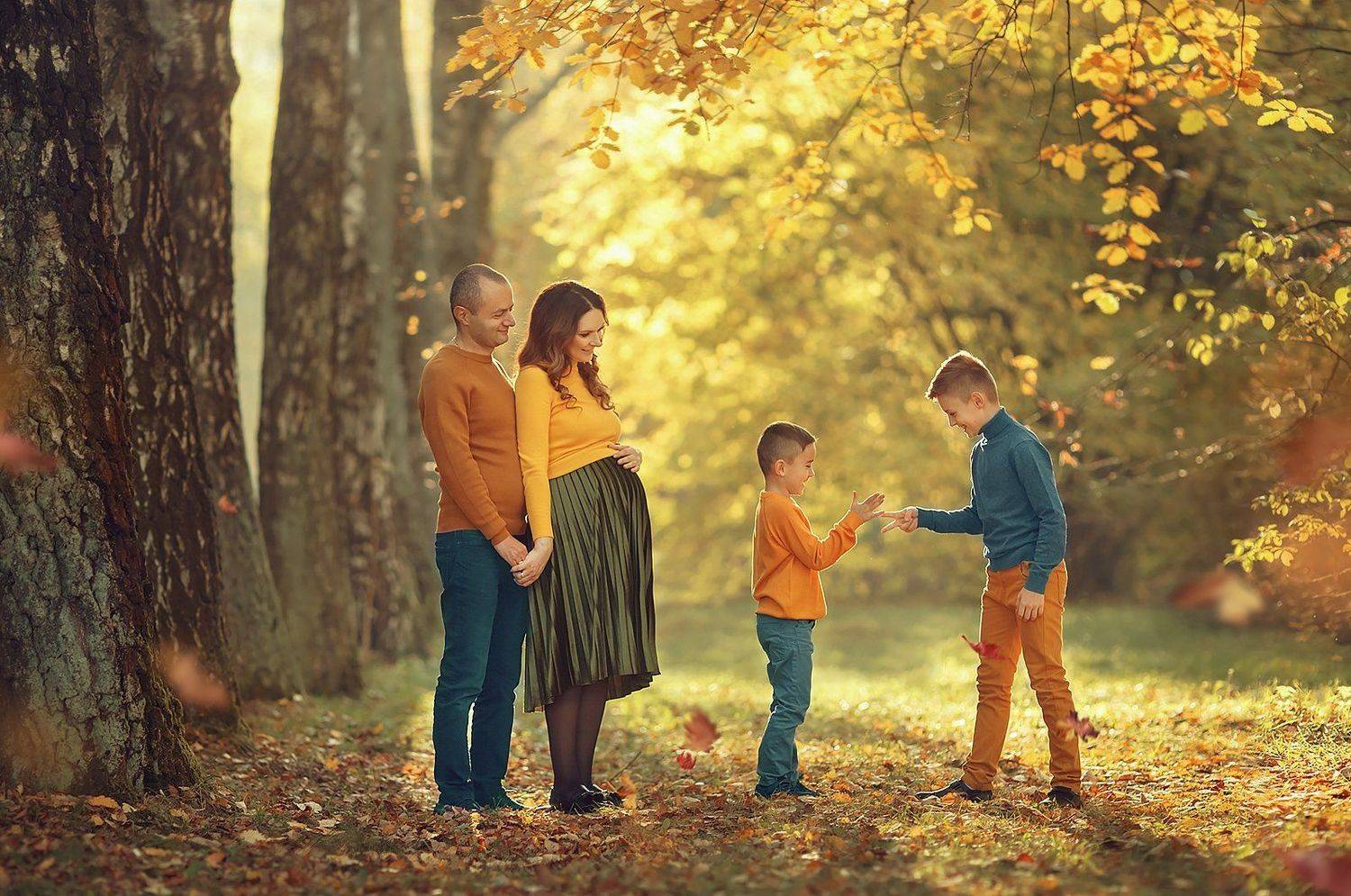 family, child, baby, семья, портрет, дети, Ольга Балакир