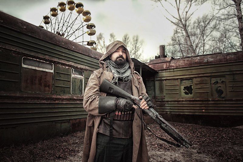 фото, портрет, цвет, люди, Украина, Полтава, Чернобыль, Припять, Сталкер Припять фото превью