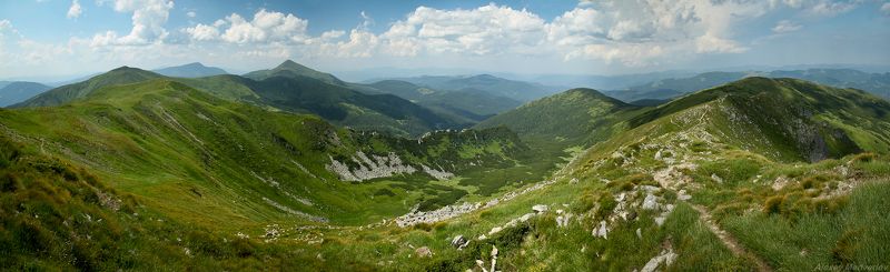 Карпаты, Украина, горы, черногора, лето, говерла Черногорский хребет фото превью