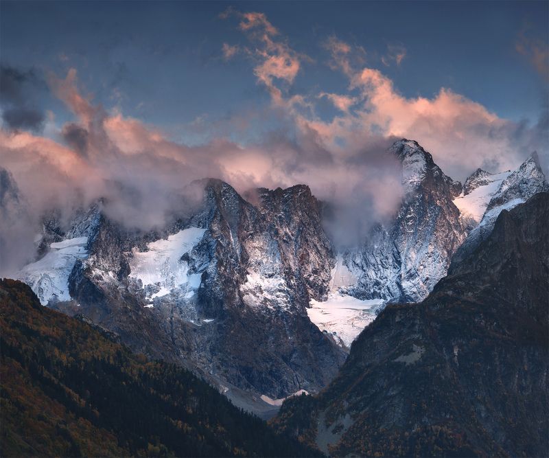 клухор-баши, клухор, домбай, гоначхир, кавказ, северный кавказ Клухор-Баши фото превью