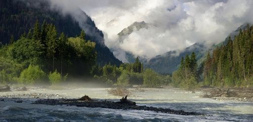 Дожди в горах