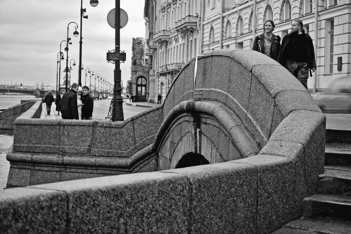 спб, река, набережная, чб, апатиты, Николай Смоляк