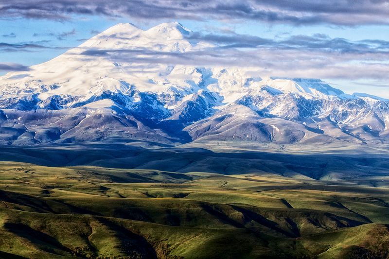 кавказ,эльбрус,удача. Эльбрус проснулся. фото превью