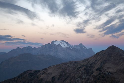 Marmolada Glacier. Dolomites