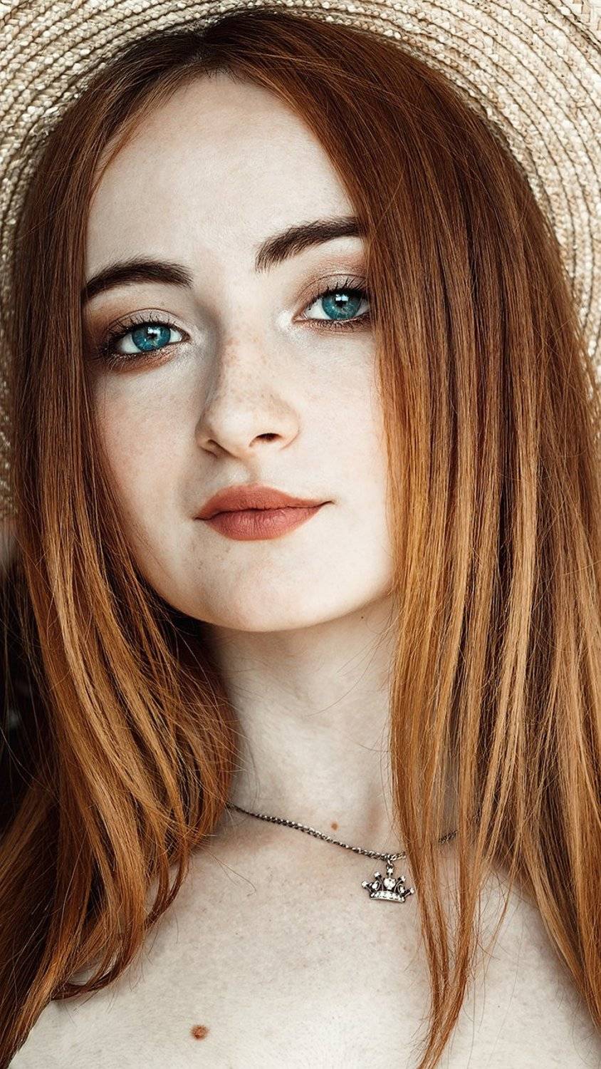 шляпка, девушка, глаза, красивая, гламур, Дарья Комарова