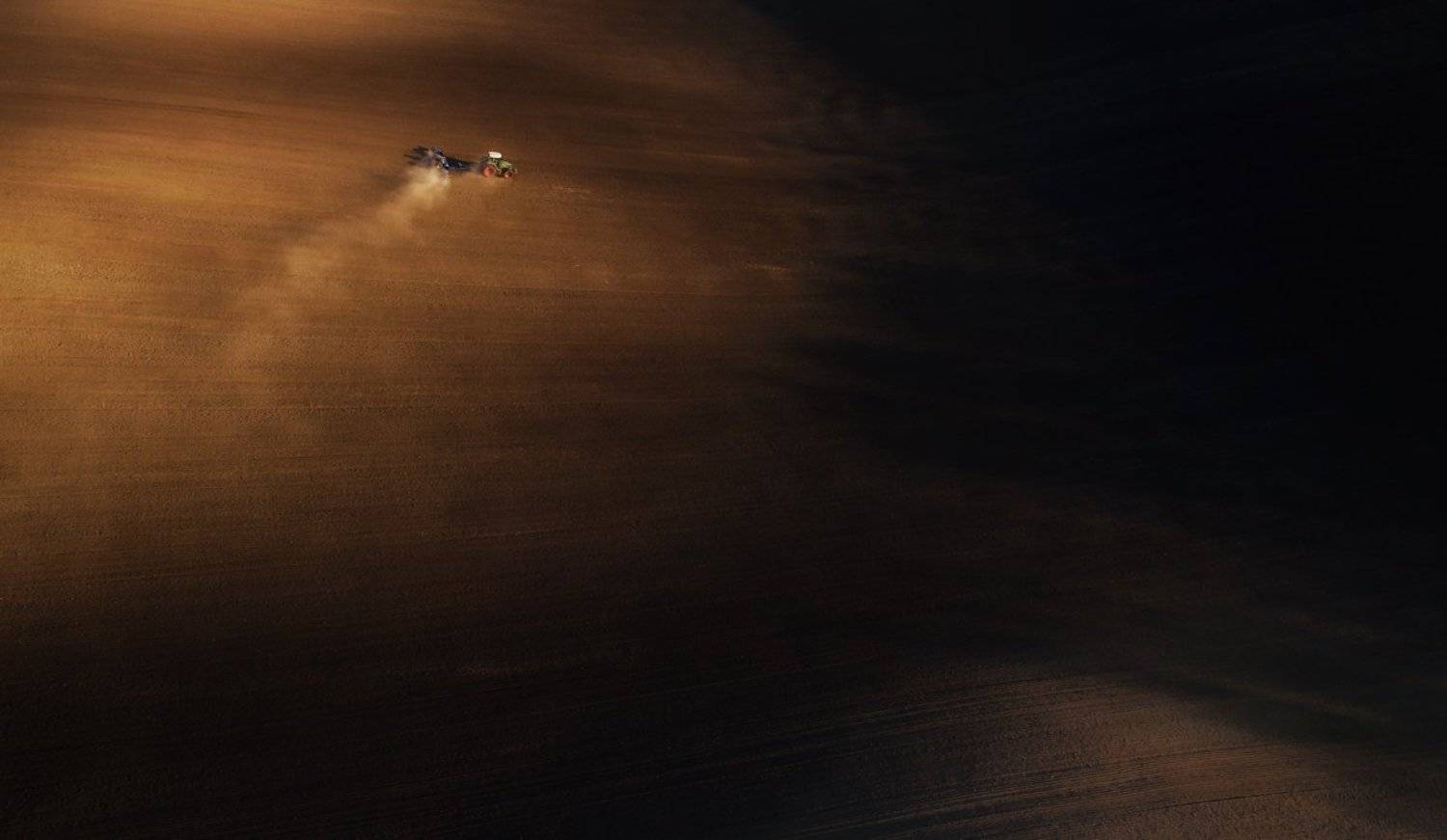 landscape, moravian fields sower, Rafal