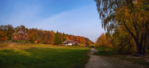 Осень в деревне