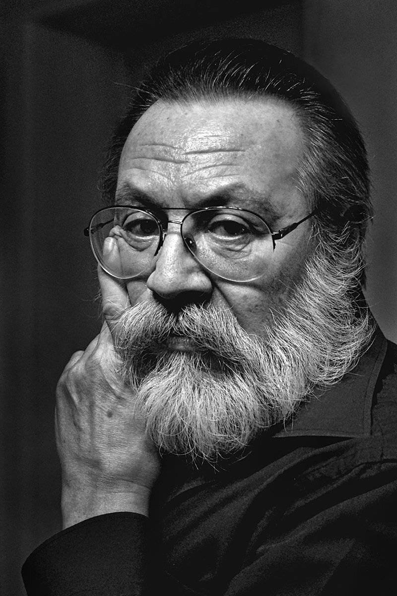 портрет, мужчина, борода, глаза, взгляд, чб, апатиты, Николай Смоляк