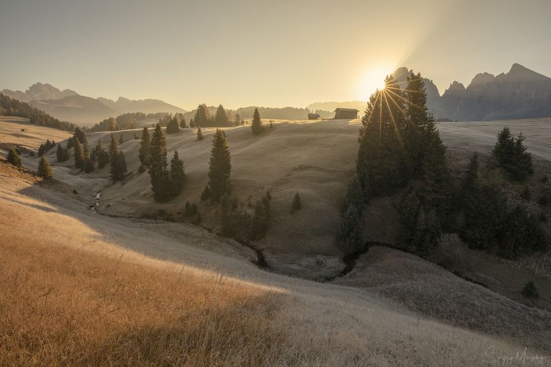 frozen morning dolomites Frozen morning in Dolomites. фото превью