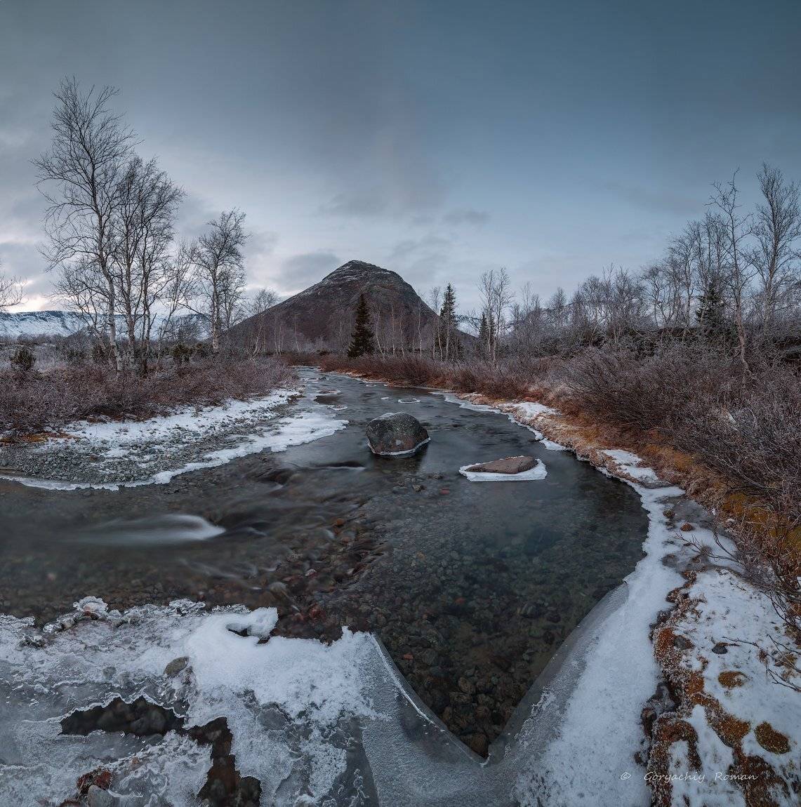 хибины, предзимье, осень, кольский, север, заполярье,, Роман Горячий