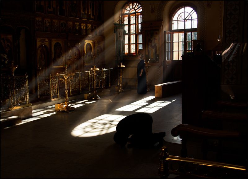 молитва монах храм монастырь оптина пустынь Наедине фото превью