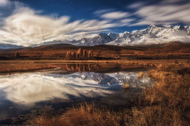 горный алтай, дикая природа россии, россия, толмачев дмитрий, рассвет, горы, чуйский тракт, сибирь, джангысколь, ештыкель Ночевка на озере Джангысколь фото превью