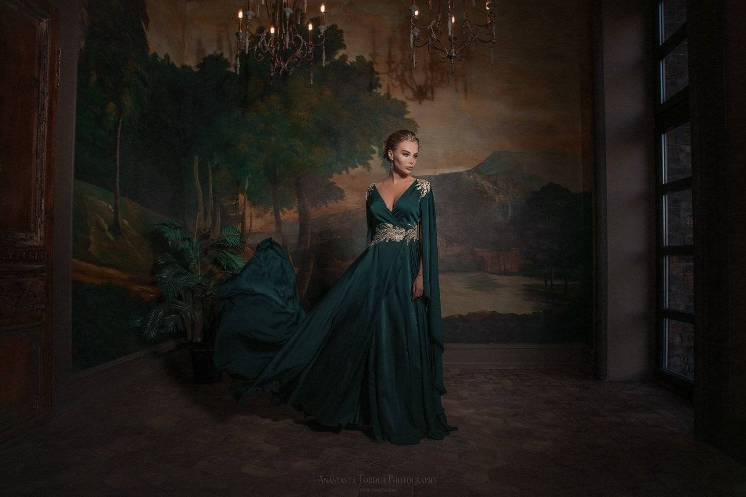 италия платье ветер киносвет, Анастасия Тордуа