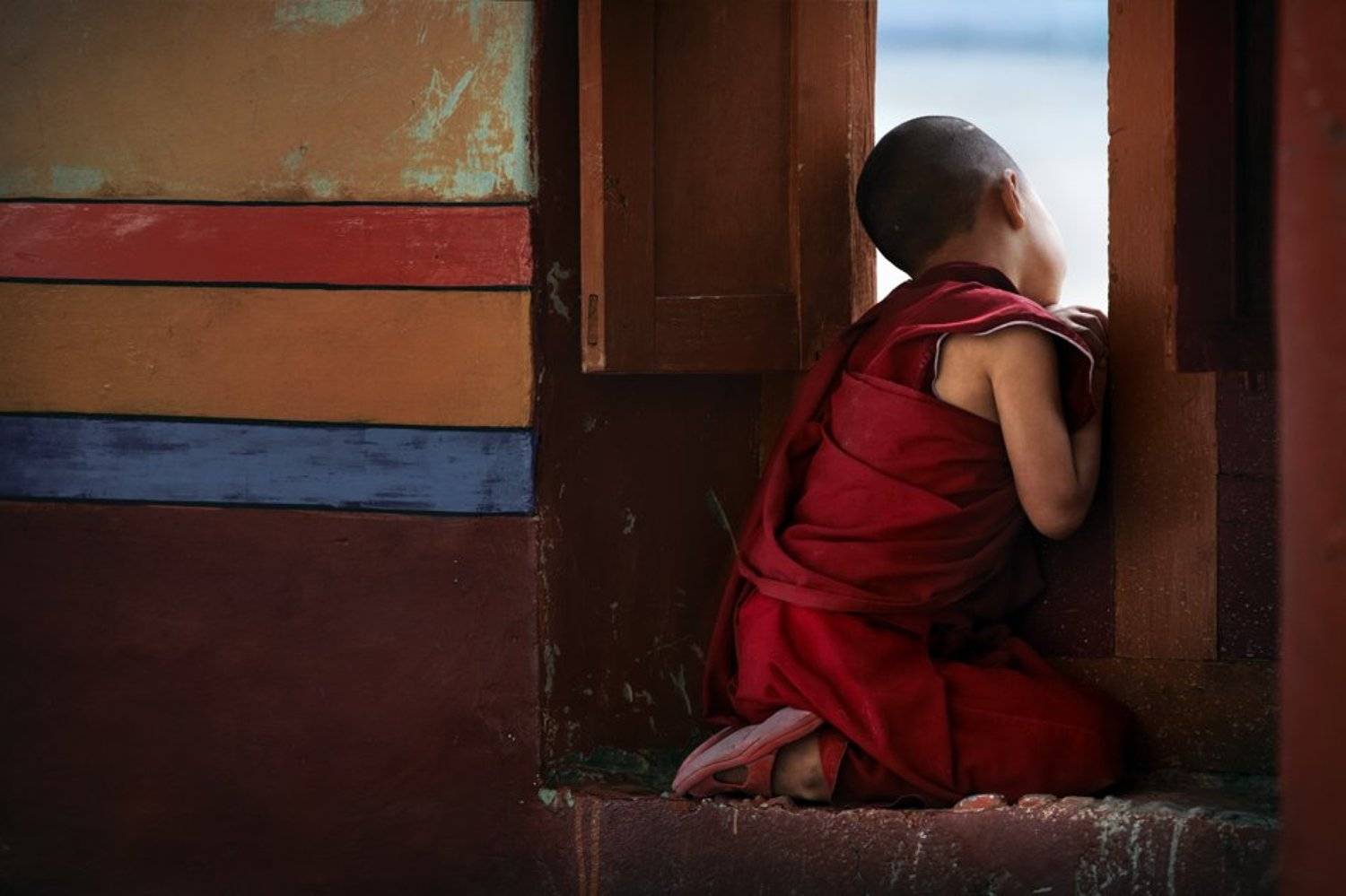 монах, спитук, ладакх, мальчик, созерцатель, розанов кира,, Kira Rozanov