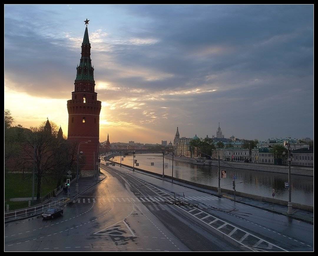 москва, река, кремль, утро, b.o.g.