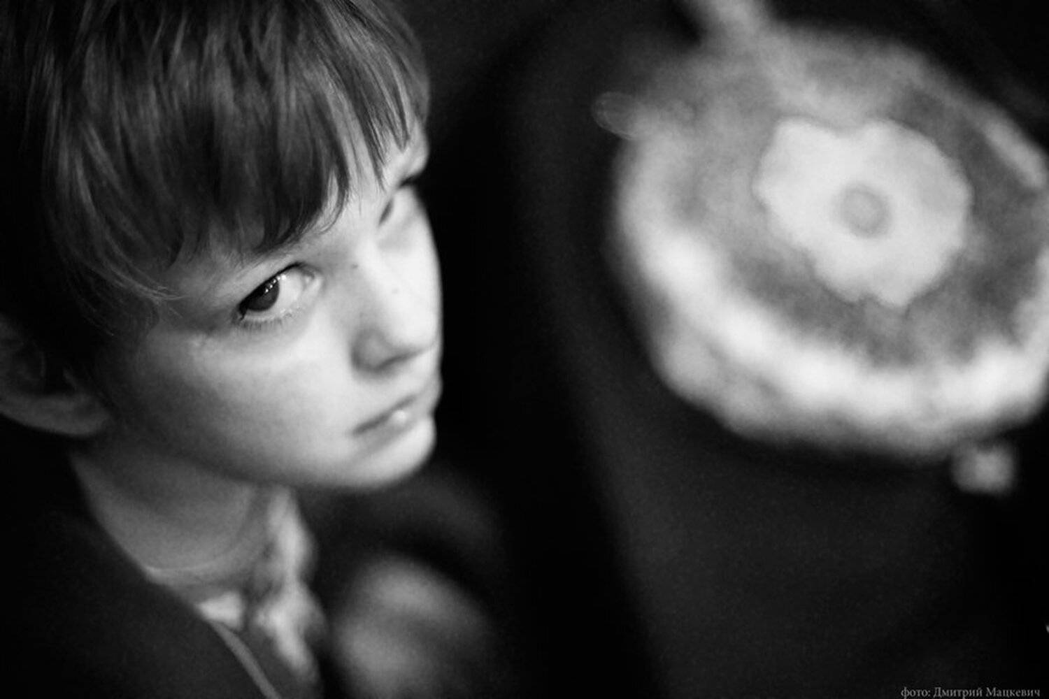 торт,  мальчик,  день рождения, взгляд, выражение, Dmitry Matskevich