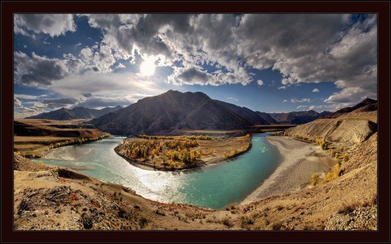 алтай, катунь, чуя, осень, горы, ярославский, виталий Катунь & Чуя фото превью