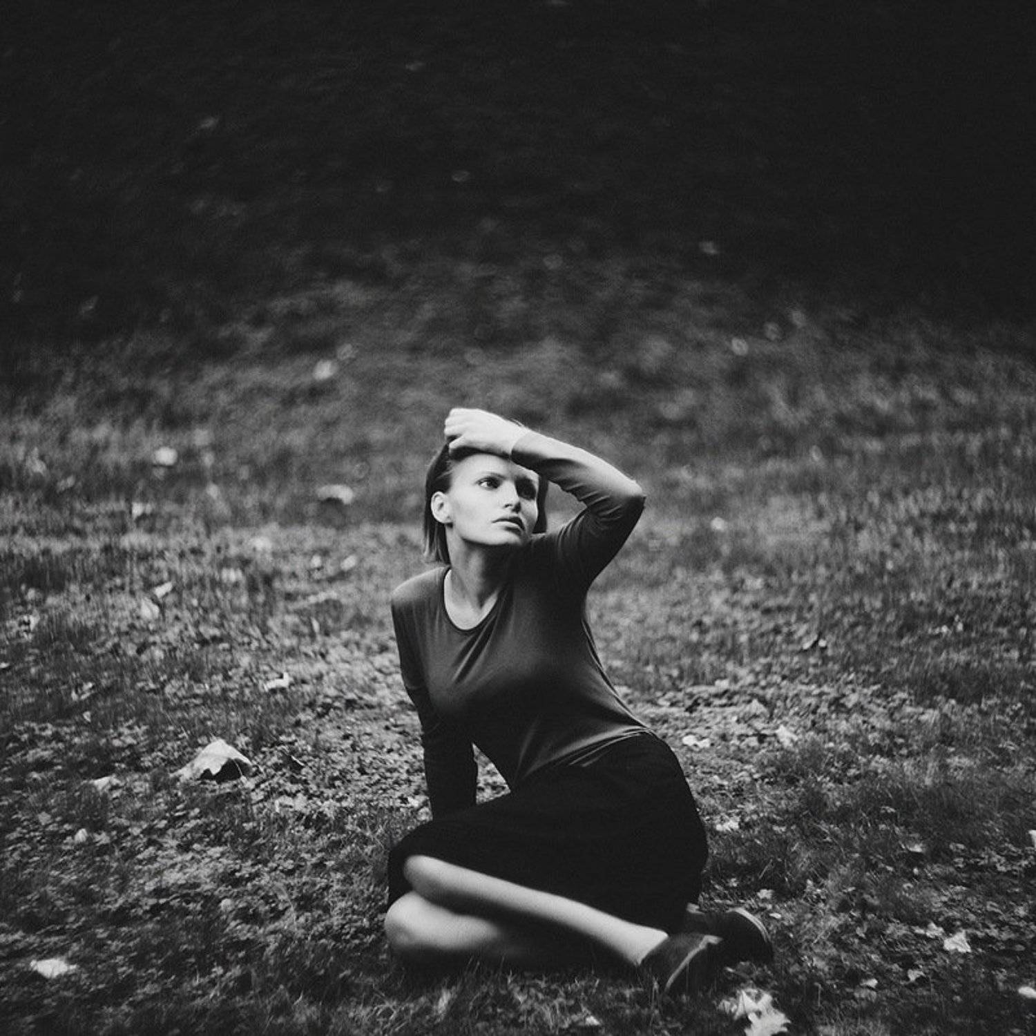 девушка,чб,портрет, Євген Кукулка