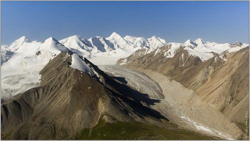 Тянь-Шань с высоты птичьего полета