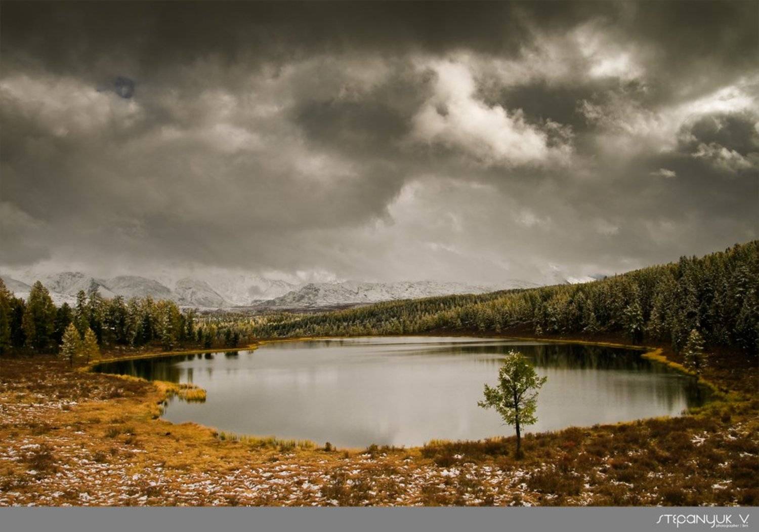 алтай, озеро, киделю, россия, вода, Степанюк Валера