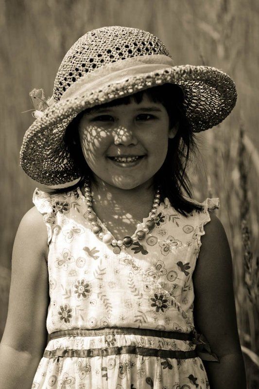 дети, портрет, лето, детство, девочка Один счастливый день фото превью