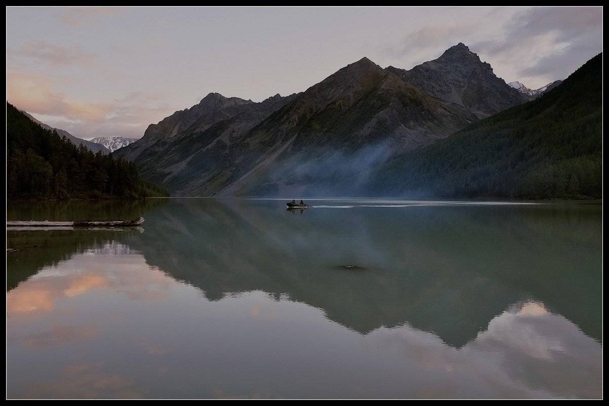 алтай, лето, катунский хр. оз. кучерлинское., АНАТОЛИЙ ДОВЫДЕНКО