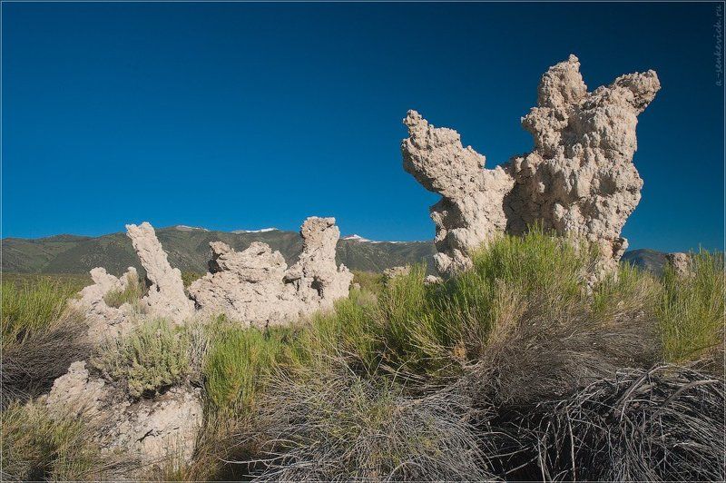 mono, lake, tufa, arch Много туфа в одном месте :) фото превью