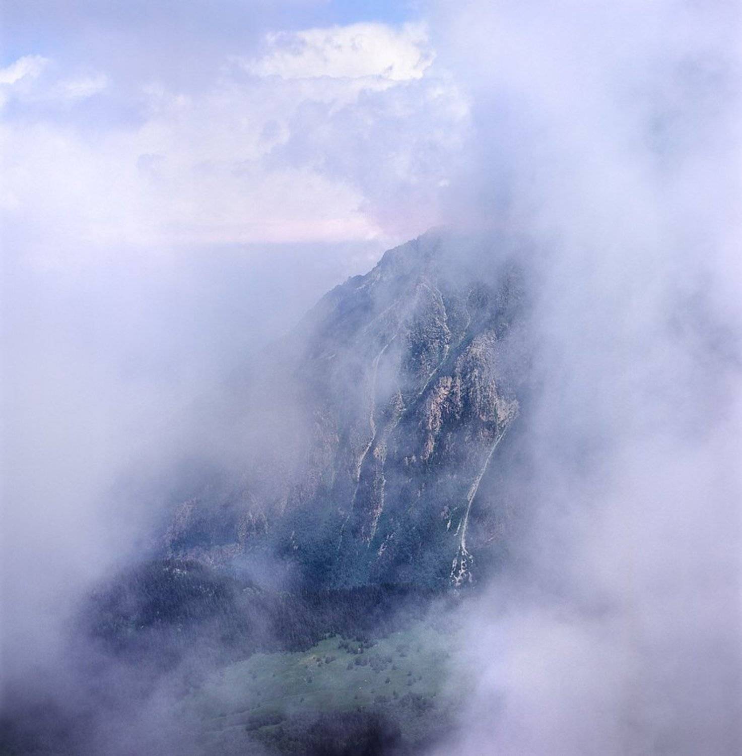 домбайские, туманы., Эдуард Перов