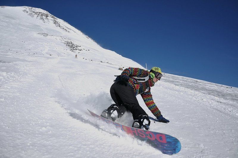 Эльбрус. Спуск со Скал Пастухова фото превью