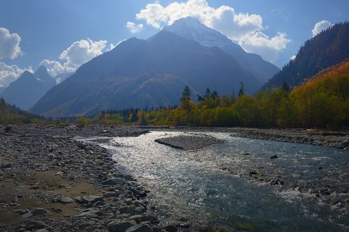 Гора Пшиш,высочайшая вершина Архыза
