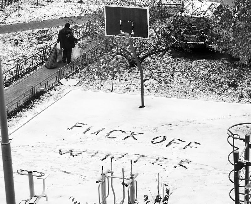 Первый снег фото превью