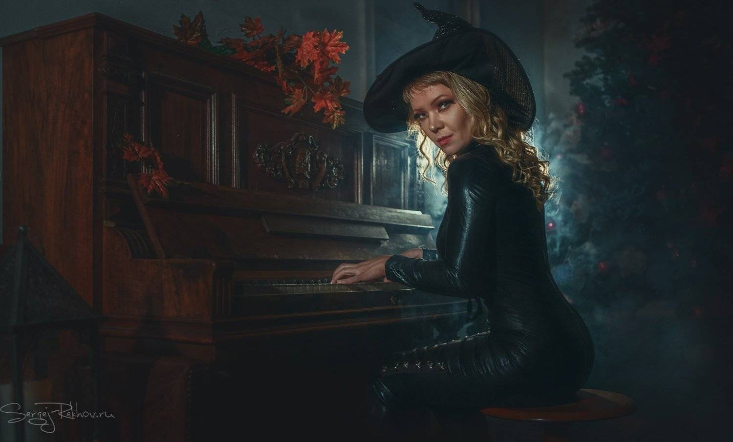портрет, portrait, студия, девушка, model, portrait, halloween, Сергей Рехов