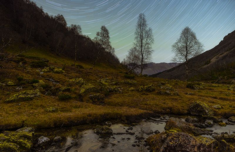 Ночь у ручья фото превью