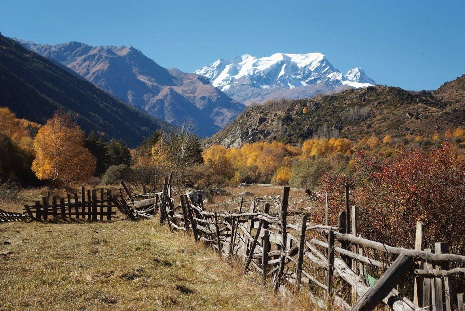эльбрус, осень, кабардино-балкария, горы, Лопухов Сергей