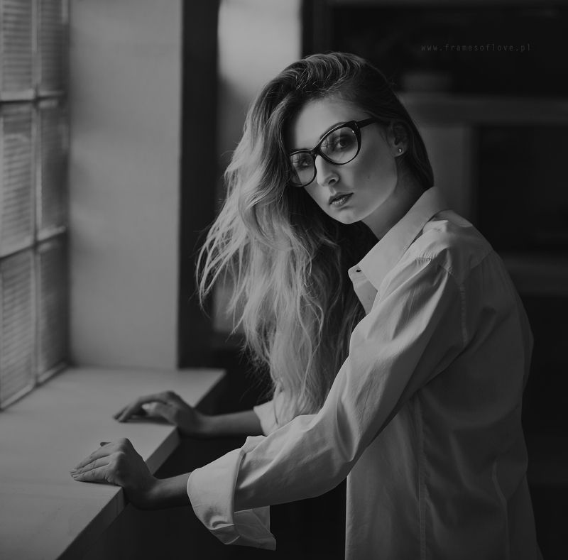 gorczes, framesoflove, piotrnowak,  poland\\, B&W Girl фото превью