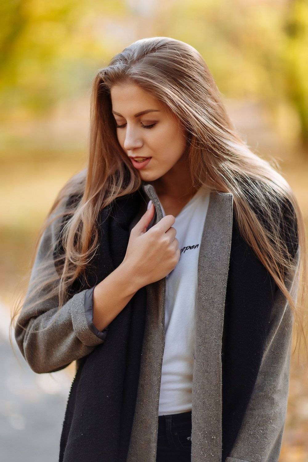 portrait, nice, eyes, girl, beauty, beautiful, autumn, studio, smile, Artem Kosolapov