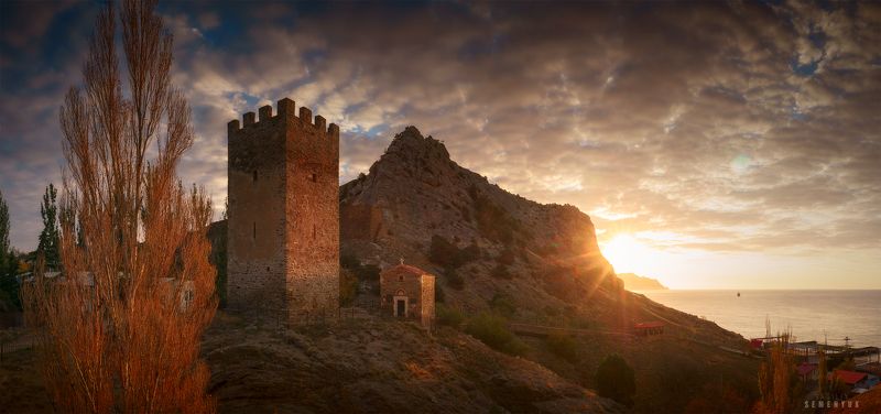 Рассвет у башни Астагвера. фото превью