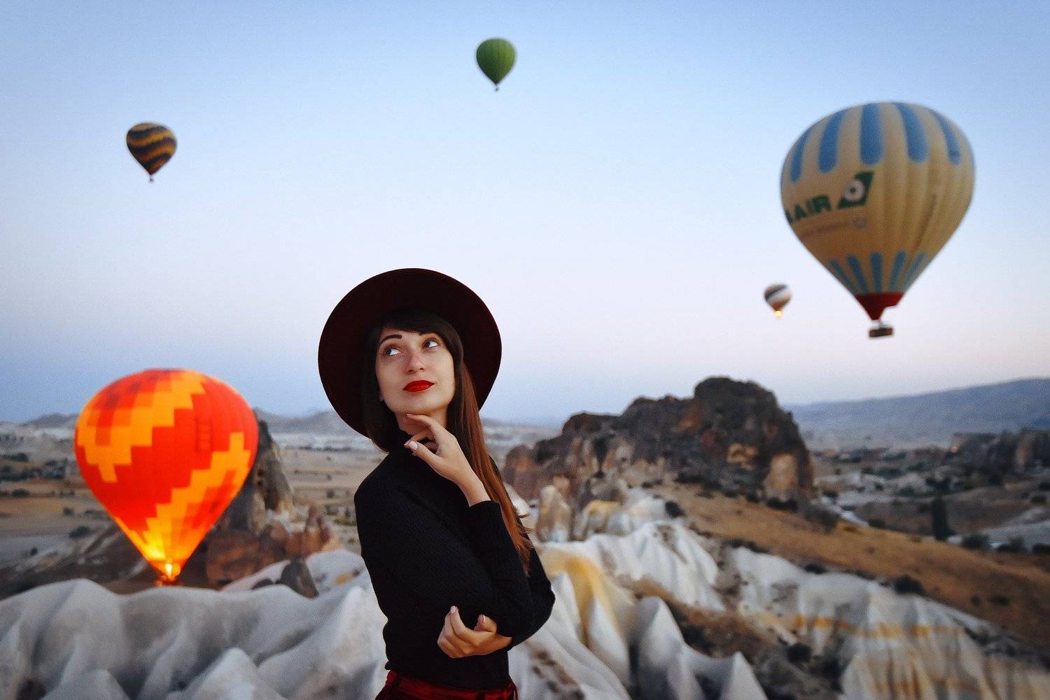 Каппадокия, Турция, Утро, Воздушные шары, Сергей Кобылько