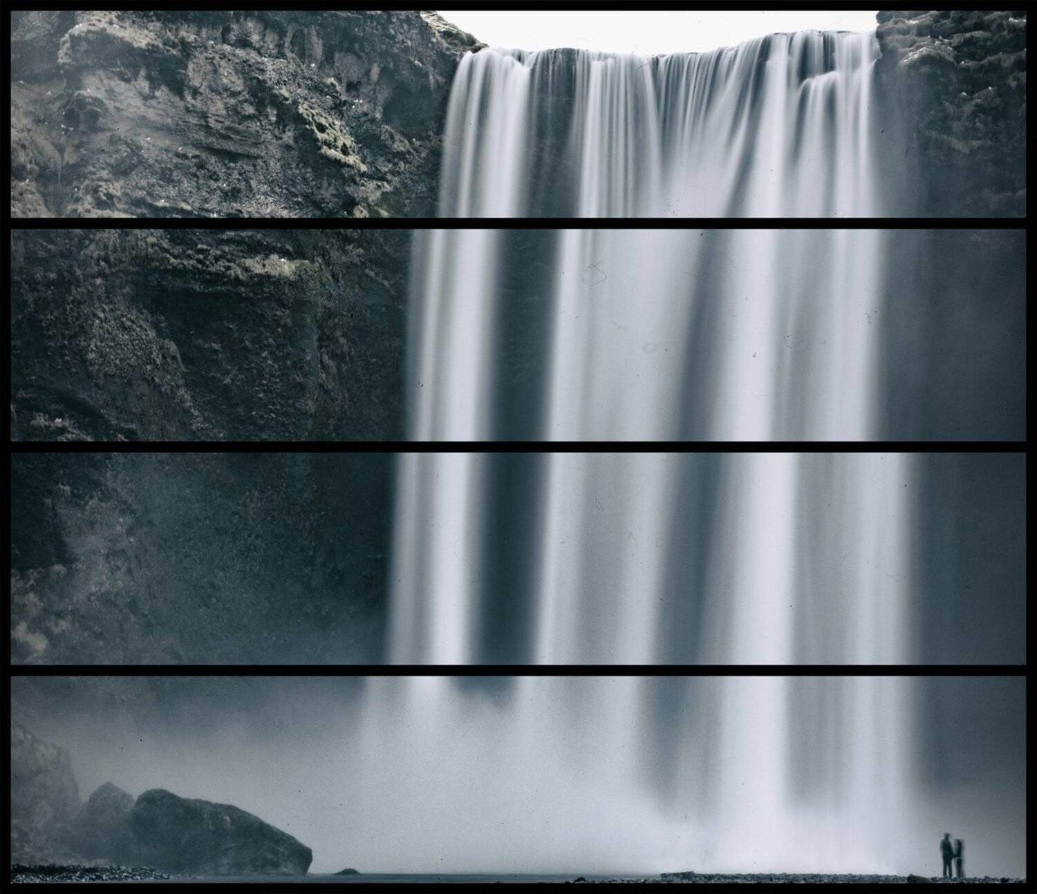 front of the waterfall. Автор: suk eun kim , suk eun kim