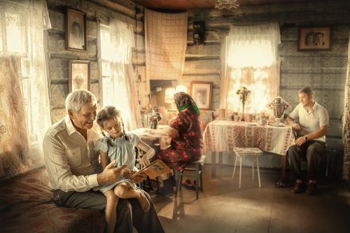 Лето в деречве