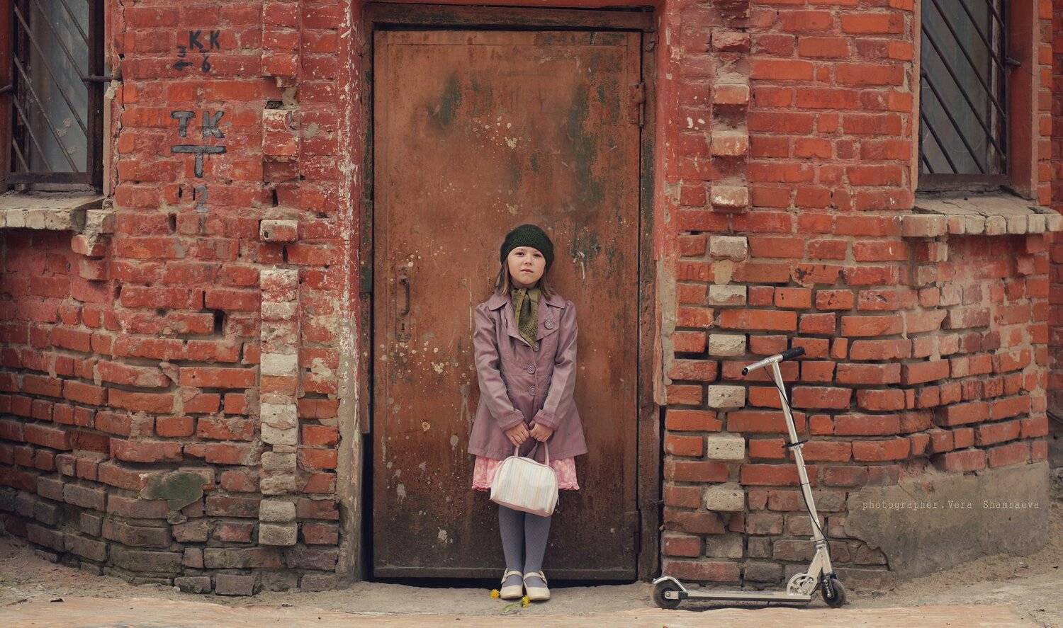 девочка самокат постановка, Вера Шамраева