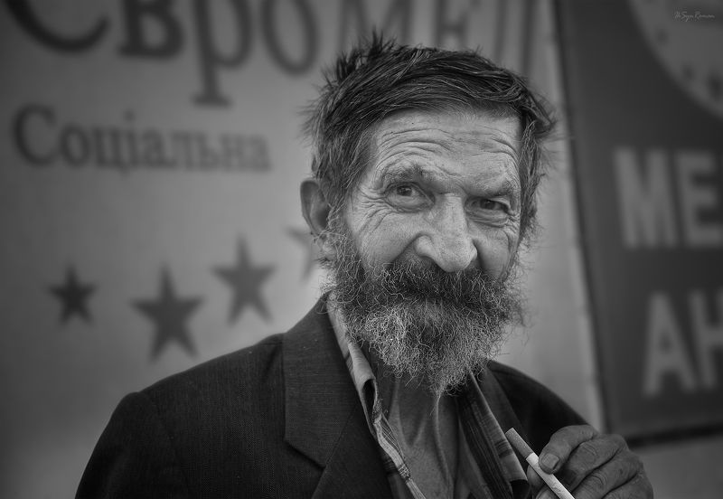 мужчина,жанр,улица,портрет,сигарета В лицах ... фото превью