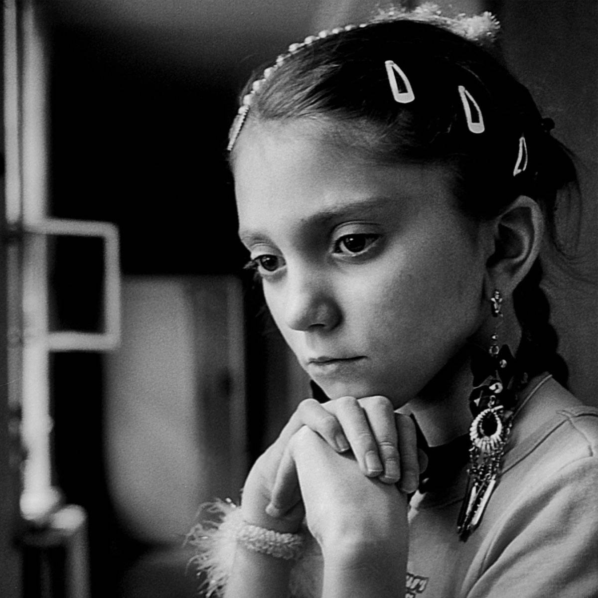 портрет, девочка, глаза, взгляд, чб, апатиты, спб, Николай Смоляк