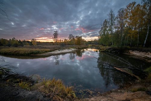 Куда уходят краски вечера ...