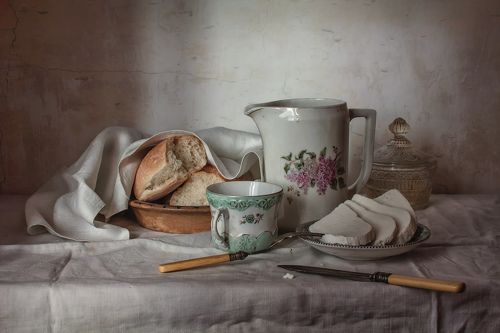 Завтрак с адыгейским сыром