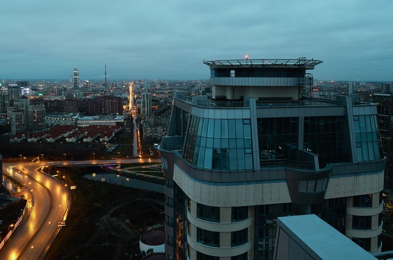 Екатеринбург, пейзаж, рассвет,  Екатеринбург. фото превью