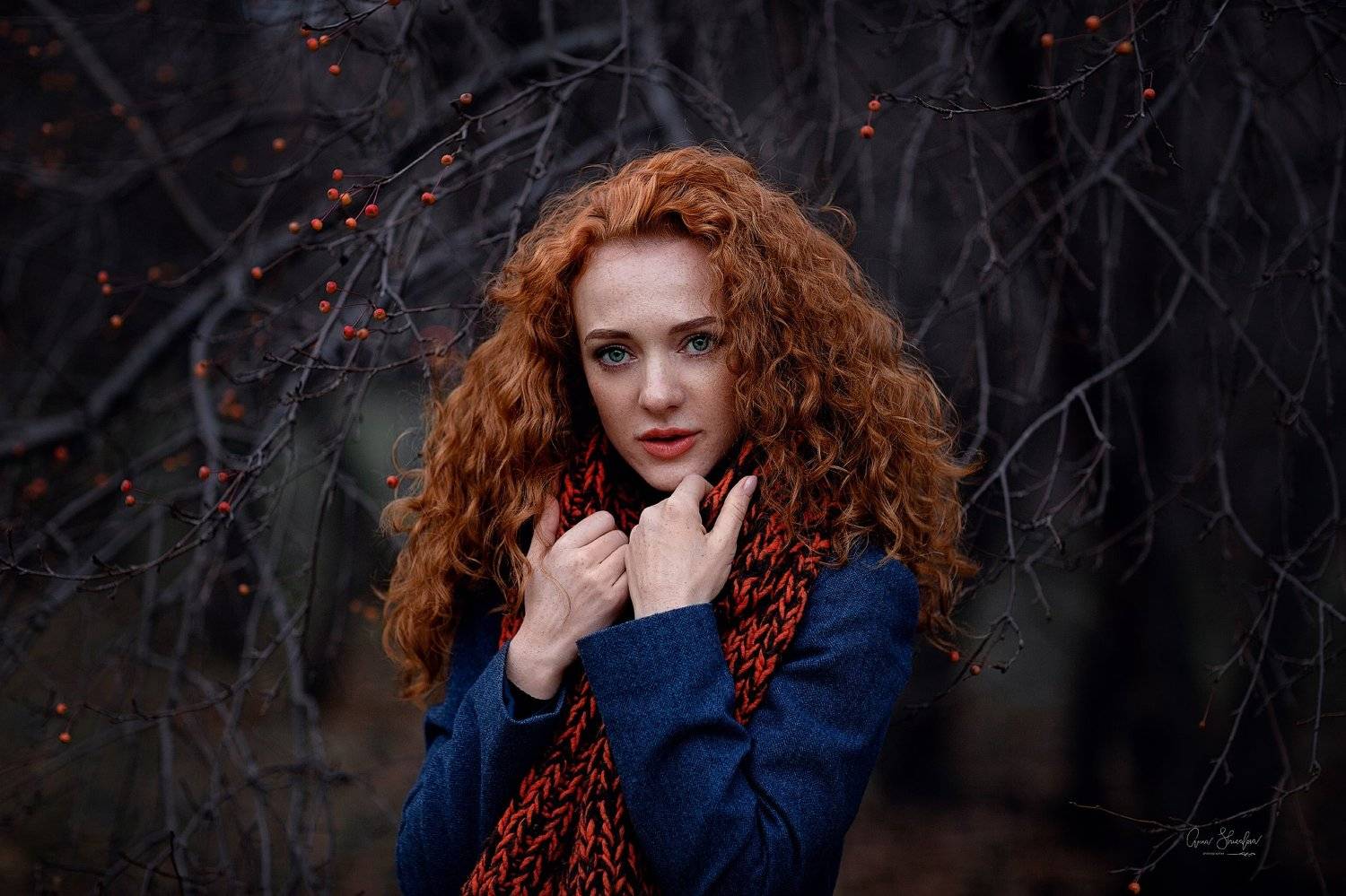 портрет красота девушка, Анна Шувалова