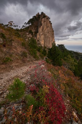 Осень в крымских горах