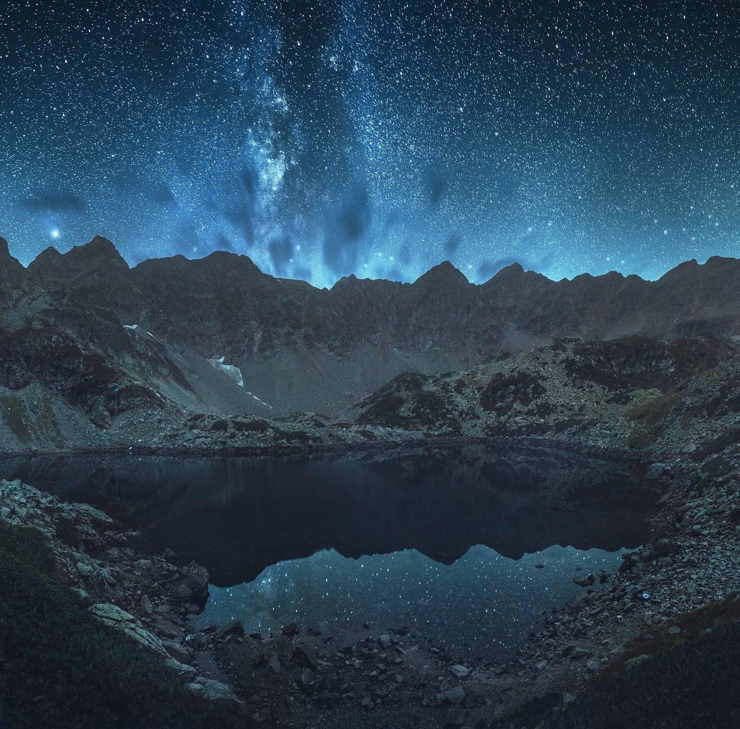 кавказ, осень, архыз, дуккинские озера, млечный путь, астрофото, Александр Трашин